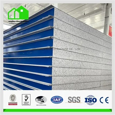 Renkli Çelik Temiz Silikat Sandviç Panel